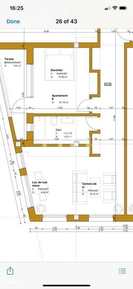 Apartament cu 2 camere în Jucu