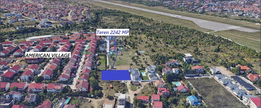Teren Zona Pipera  Iancu Nicolae | 2242 mp |Deschidere 54m | Proiect Rezidential - 2