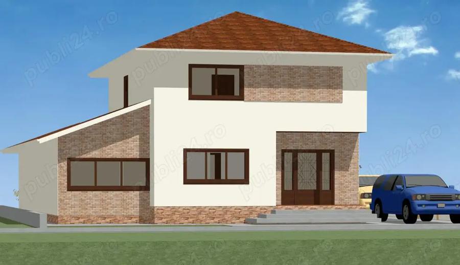 vand vila P+1 in constructie - cartier nou intrare troita Cumpana - 2