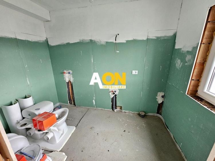 Casa tip insiruit, 4 camere, semifinisata, 275 mp teren, Alba-Micesti - 5