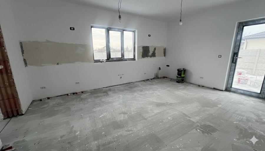 Casă nouă pe parter, 3 dormitoare, bucătărie închisă 17 mp – Domnești - 2