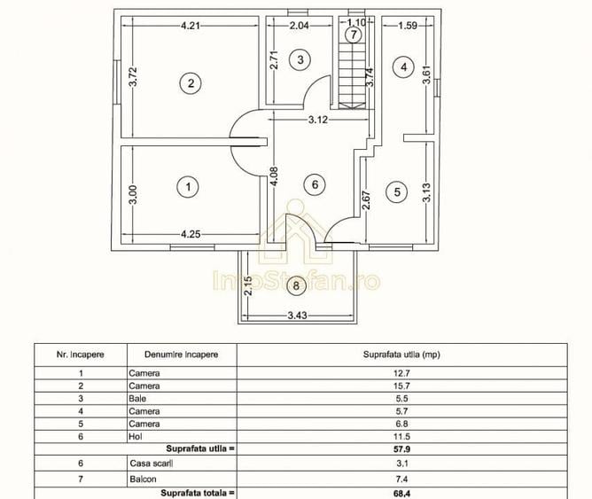 Cumpana | Spațiu și curte generoasă! | Casa familiei tale! - 3