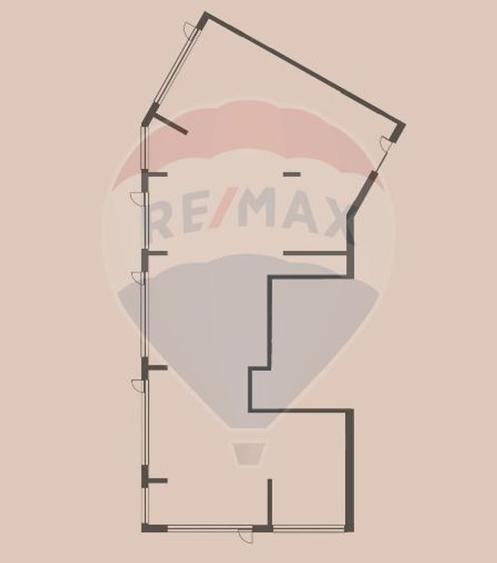 Spațiu comercial / birouri de vânzare  (407.4mp)– zona centrală - 1