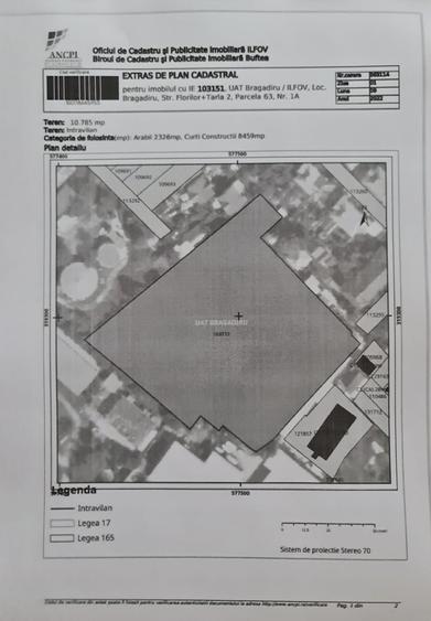 Bragadiru, zona centrala, Teren de blocuri D+P+4E+E5R - 13