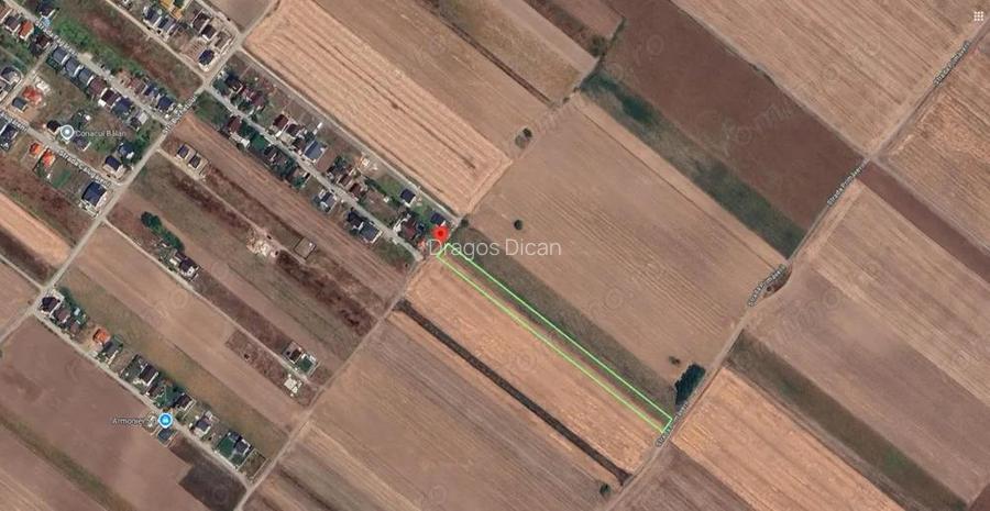 Teren Extravilan In Rate Primaverii Com. Berceni | 4065mp | #EG19