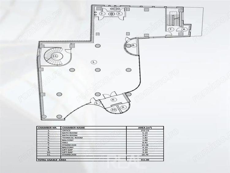 Inchiriere spatii birouri Piata Victoriei de la 190 mp - 2