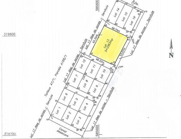Teren 3383 mp Magurele,Ilfov direct proprietar pret 50euro/mp+TVA - 6