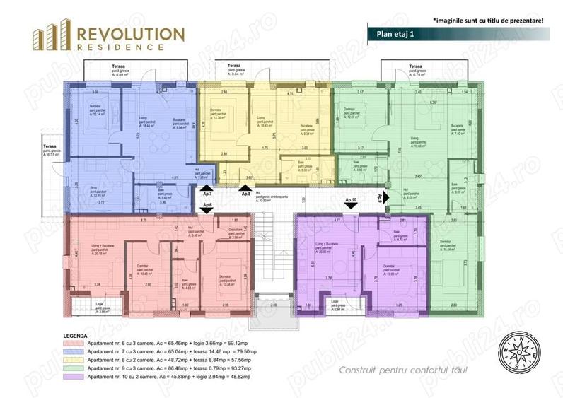 COMISION 0% - Apartamente 3 camere - Oltului 13C, Baia Mare - 3
