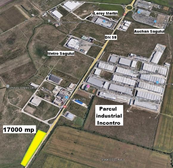Teren industrial Calea Sagului - zona Monlandys, acces direct DN59 - 17000mp - 2