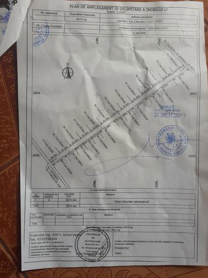 Teren Clinceni 25 euro mp - 1