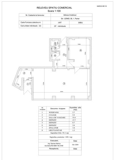 Spatiu comercial de inchiriat Sibiu str. Uzinei Pret negociabil - 2