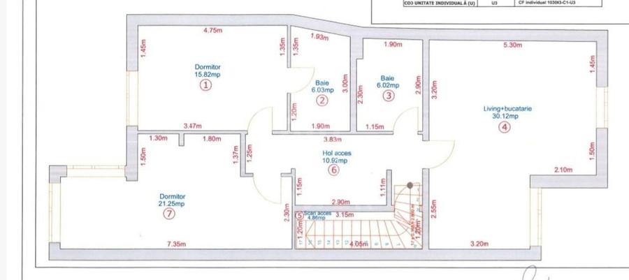 Apartament nou, 3 camere, la Vila – Zona Terezian - 3