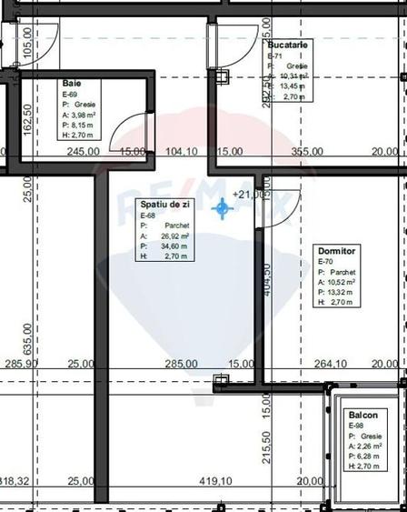 Vanzare Apartament cu 3 camere lux cu vedere la lac in zona Tomis Nord - 22