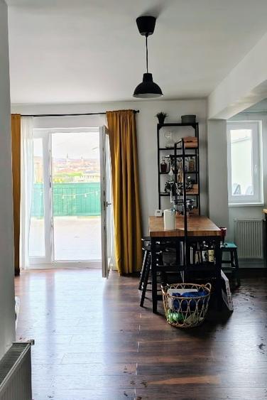 Penthouse cu 3 camere decomandate - 57,80 mp și terasă de 54,50 mp - 3