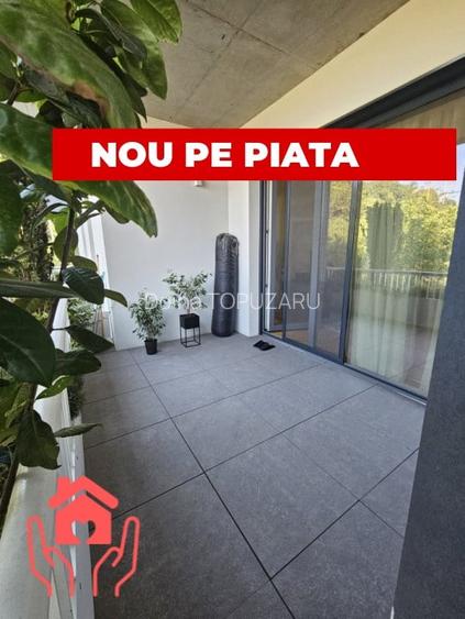 Jandarmeriei - Imobil Boutique, terasa ampla, complet mobilat, parcare in garaj!