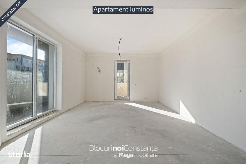 #Apartament luminos: 52mp utili + 23mp balcoane | TVA inclus - etaj II - 6