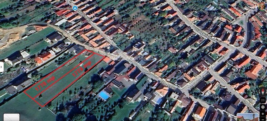 Teren intravilan 1,778mp Codlea / Strada Cetatii
