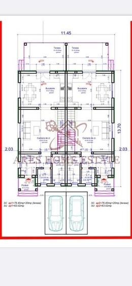 Casa in stil mediteranean, ultrafinisată 5 camere, 3 bai + curte. - 36