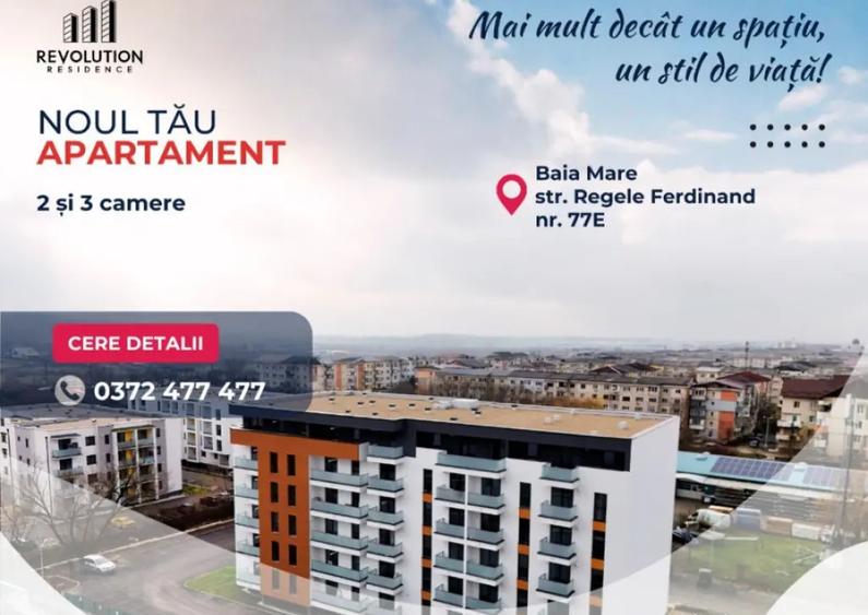 COMISION 0% Apartamente 2 si 3 camere-Regele Ferdinand 77E,Baia Mare - 3