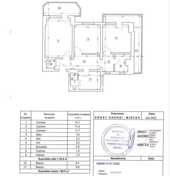 Apartament 3 Camere|Morarilor Cora Pantelimon|Balcon - 12
