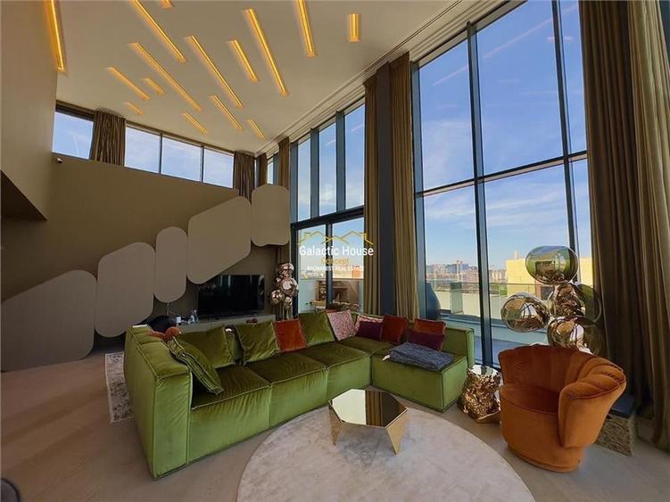 PenthouseTip Duplex 436 mp-5 camere LUX  Floreasca-Barbu Vacarescu Vedere Libera - 1