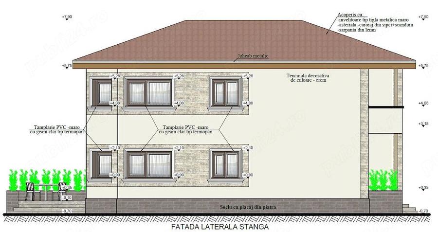 Casa din caramida de vanzare|234 mp|teren 335 mp | 150. Techirghiol - 1