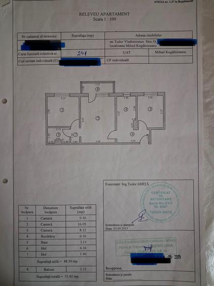 Vand Apartament 3 camere-Mihail Kogalniceanu, Constanta - 8