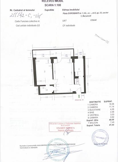 Apartament  2 camere  – Proprietar  - Piata Dorobanti nr 1 - Locație  premium - 2