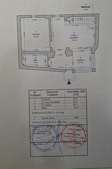 Calea Calarasilor - Traian vanzare apartament 4 camere individual - 3