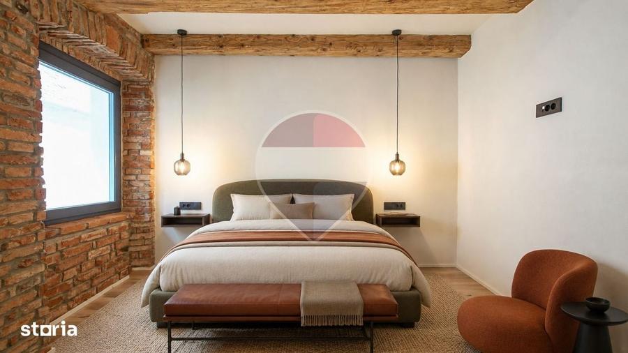 Imobil Restaurat Premium | Caramida,Grinzi Originale | Centrul Istoric - 5