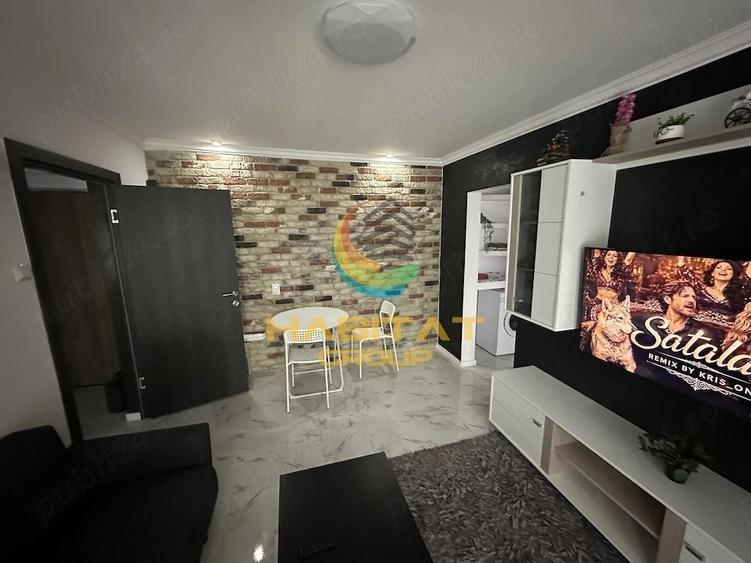 Apartament cu 2 camere semidecomandat, mobilat în Brâncoveanu