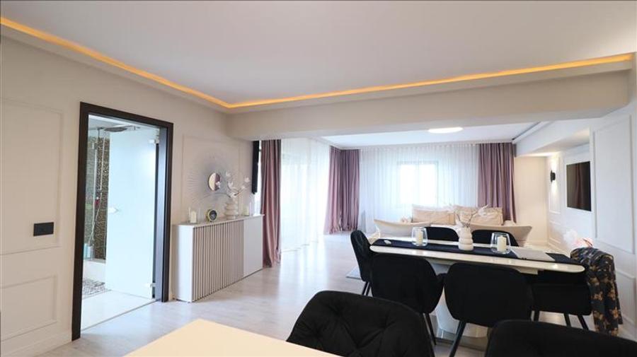 Penthouse cu 3 camere decomandat, mobilat în Palat