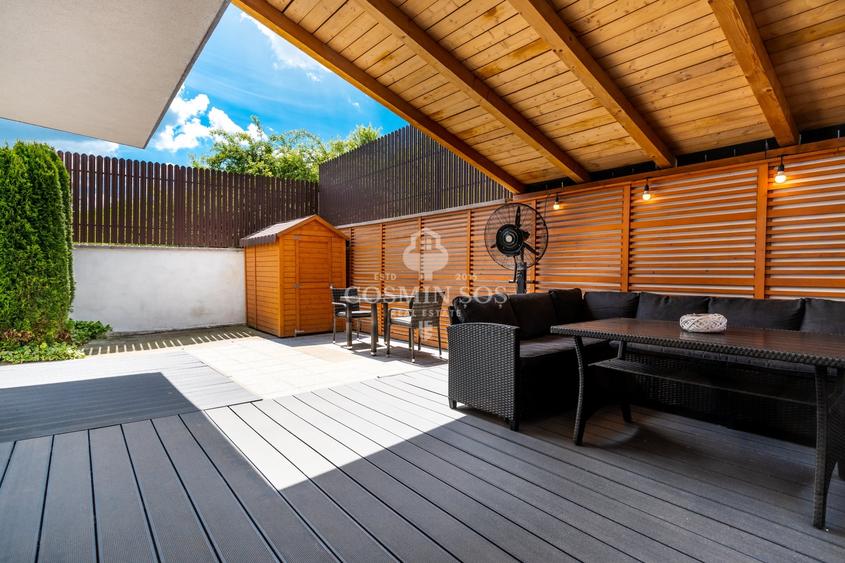 Duplex cu 6 camere cu Canalizare în Florești