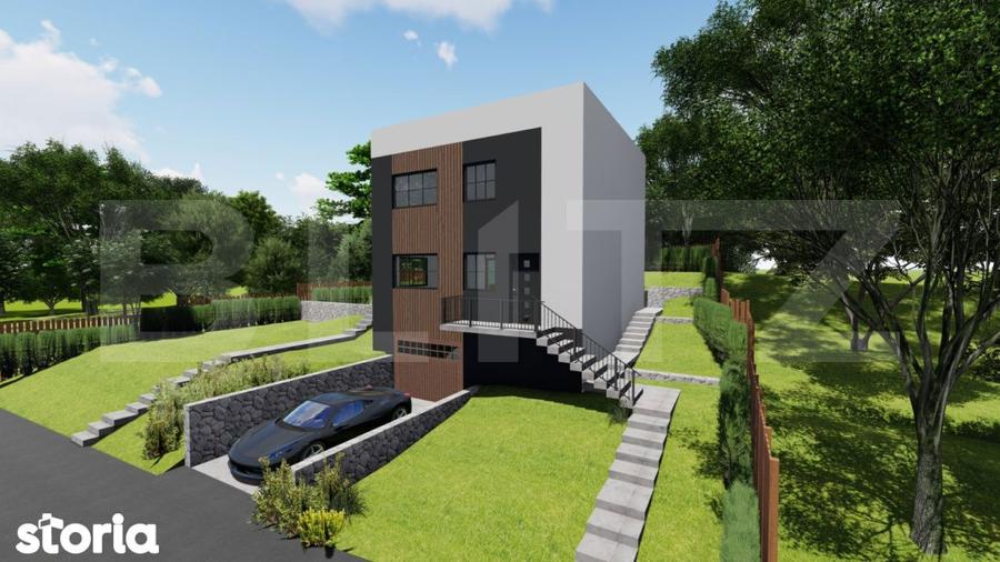 Teren 450mp cu AUTORIZATIE D+P+M -201 mp construiti, zona Sararie - 6