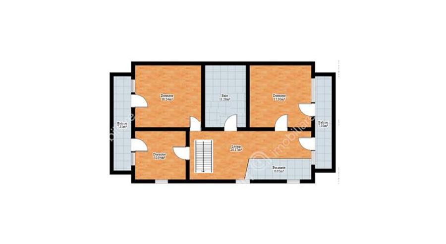 Casa 6 camere decomandate curte 130 mp in Selimbar - 6