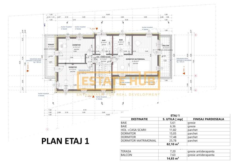 Vila finalizata cu CF de vânzare in Europa, 254 mp, garaj - 12