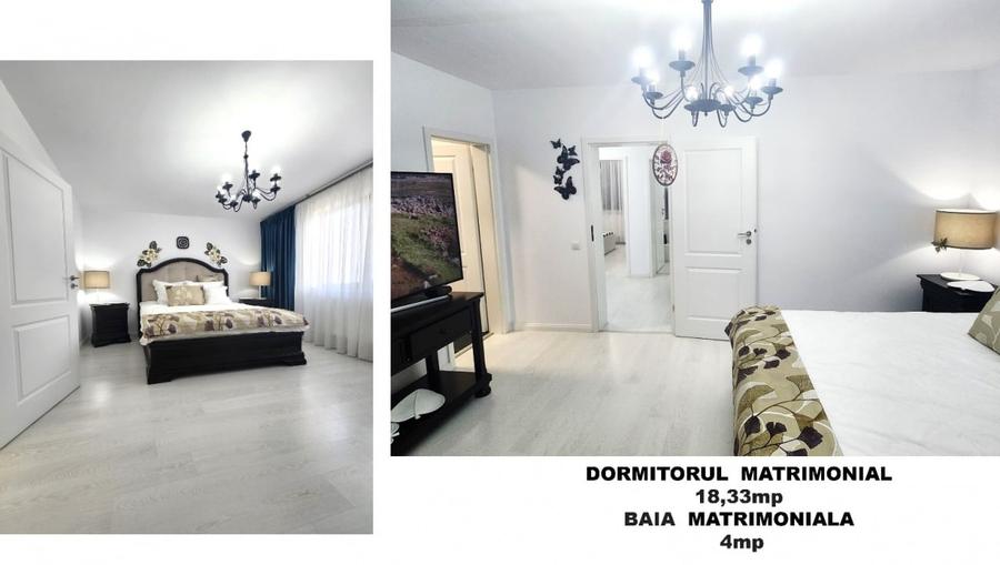 Domnesti, Vila duplex, mobilata si utilata, 4 camere, 135mp, teren 250mp. - 9