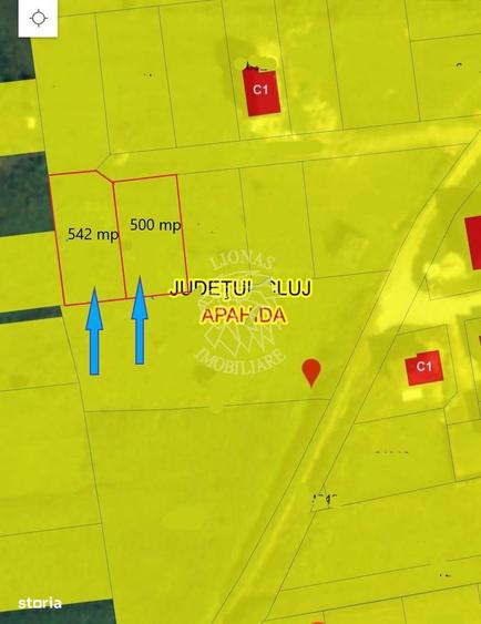 Doua Terenuri INTRAVILANE CU UTILITATI Dezmir, Cluj 500mp - 4