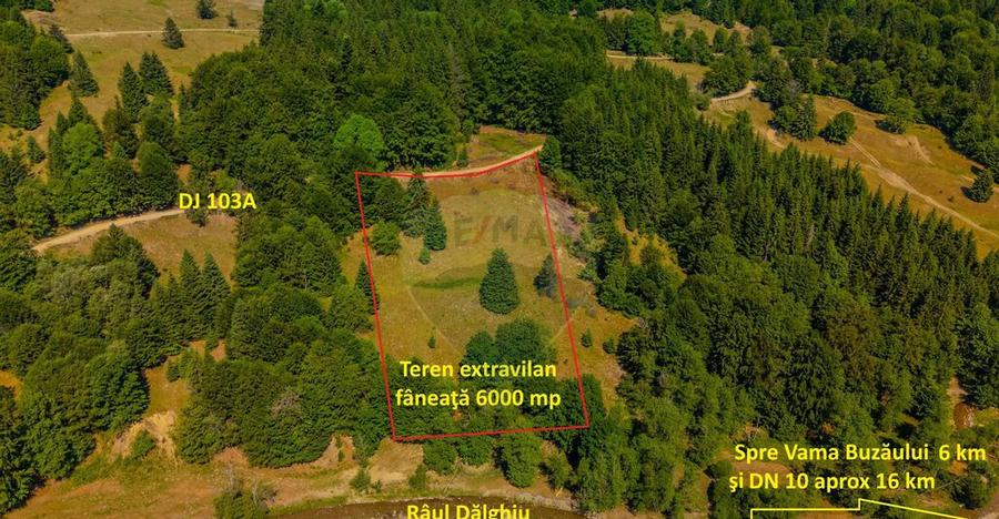 Teren 6000 mp, Vama Buzaului - vedere catre Ciuca? - 16