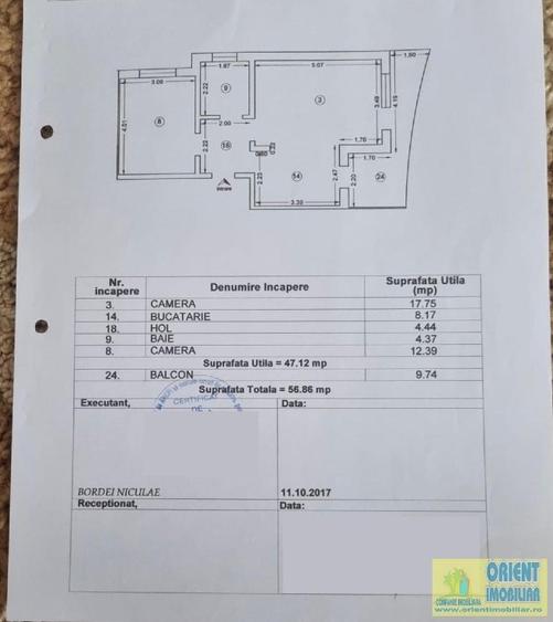 De vanzare apartament 2 camere, decomandat in Mamaia Nord, mobilat - 9