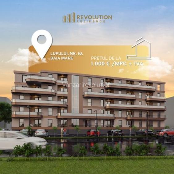 NEW! COMISION 0% - Ap. 2  camere - str. Lupului nr 10, Baia Mare