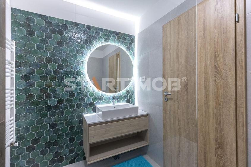 Apartament mobilat  3 camere Urban Plaza cu parcare - 23