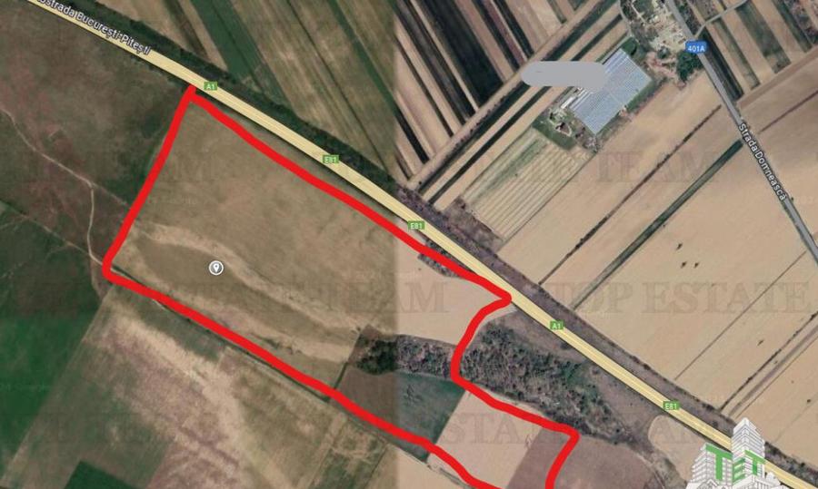 Teren cu pozitionare excelenta la A1, sensul Pitesti Bucure - 4
