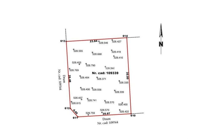Teren Intravilan de Vanzare in Prejmer, 707 mp, Toate U...