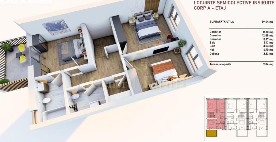 Casă modernă 4 camere Brasov  | 130 mp utili | garaj - 3