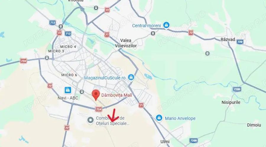 Teren Extravilan, 19.800 mp, Dambovita Mall - 1