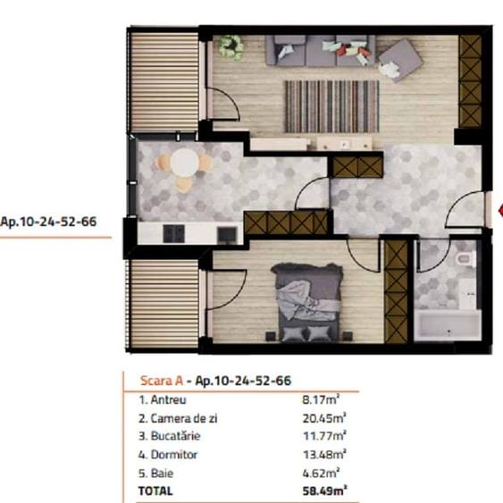 193163- Vanzare Apartamente In Bloc Nou, Gheorgheni, Cluj-Napoca - 5