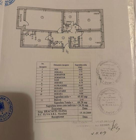 Vand apartament 3 camere - 1