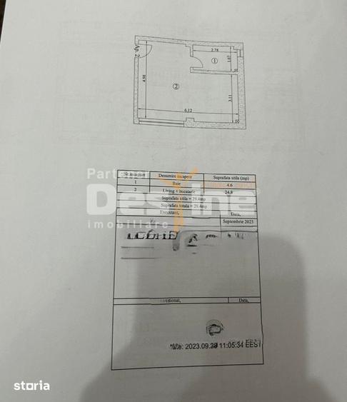Apartament 1 camera 29,4 mp MOBILAT si UTILAT - Bucium-Visan - 7