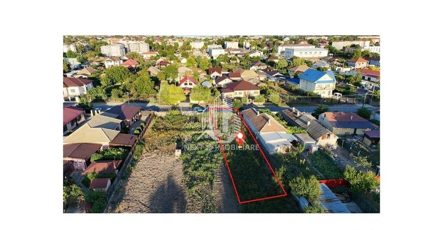Teren intravilan 509mp, intre case, nivel max P+1E - 1